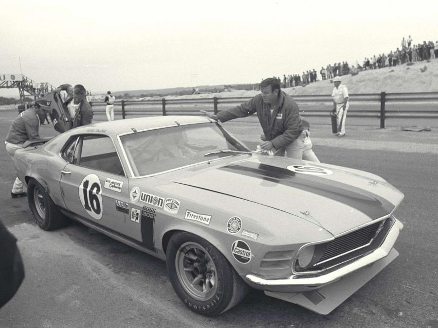 Ford Mustang Boss 302 Sportroof George Follmer Trans AM Race Car '1970